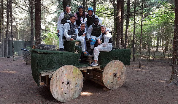 Faire une partie de paintball à Roncq