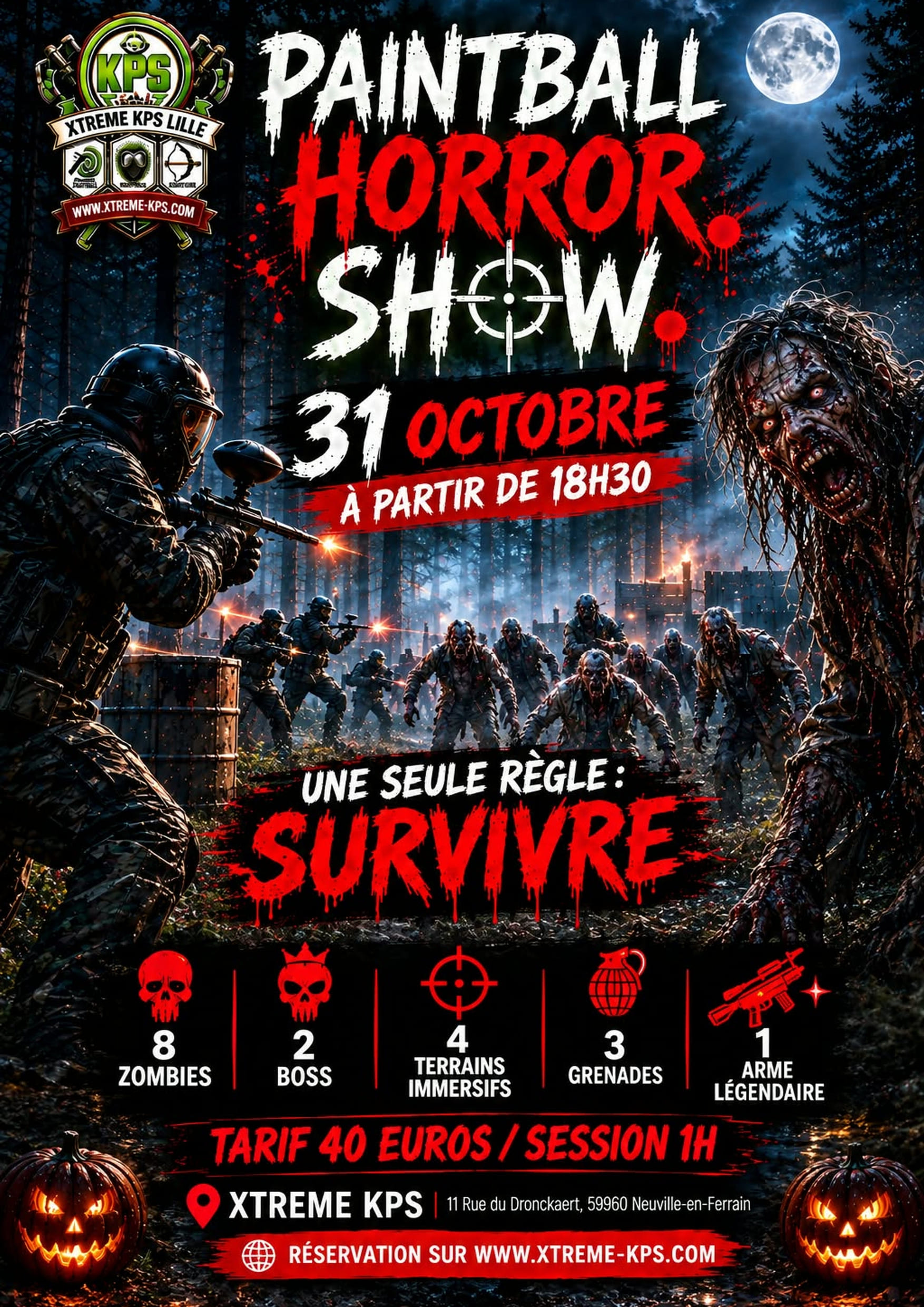 Soir&eacute;e Halloween chez Xtreme KPS