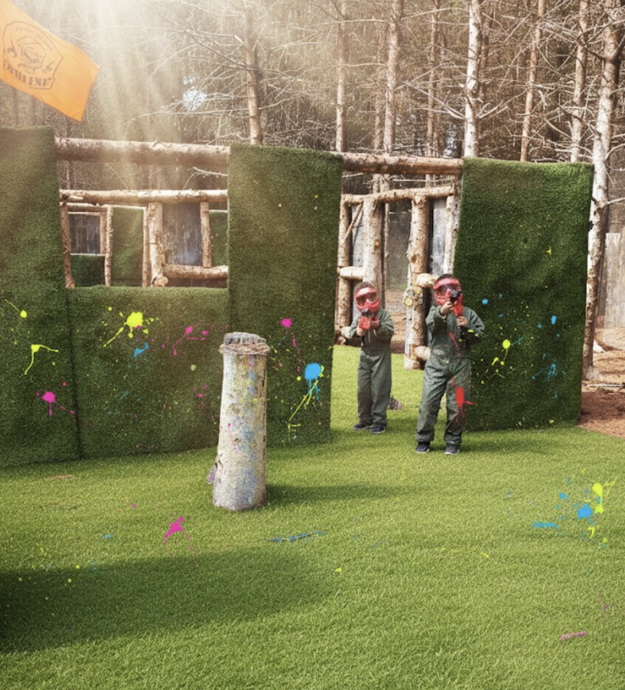 Du paintball pour les grands et les petits !